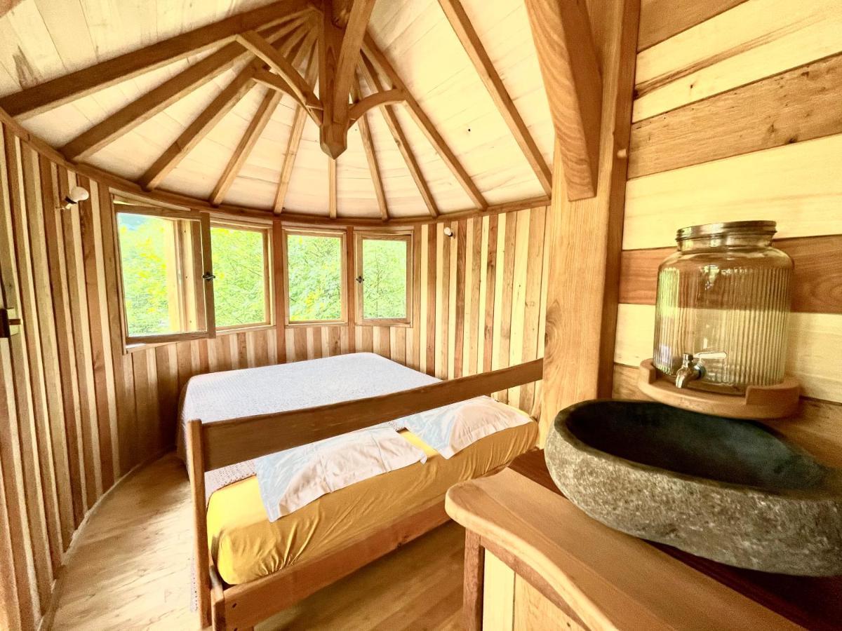 Вилла Caban'Aspe Accous Экстерьер фото